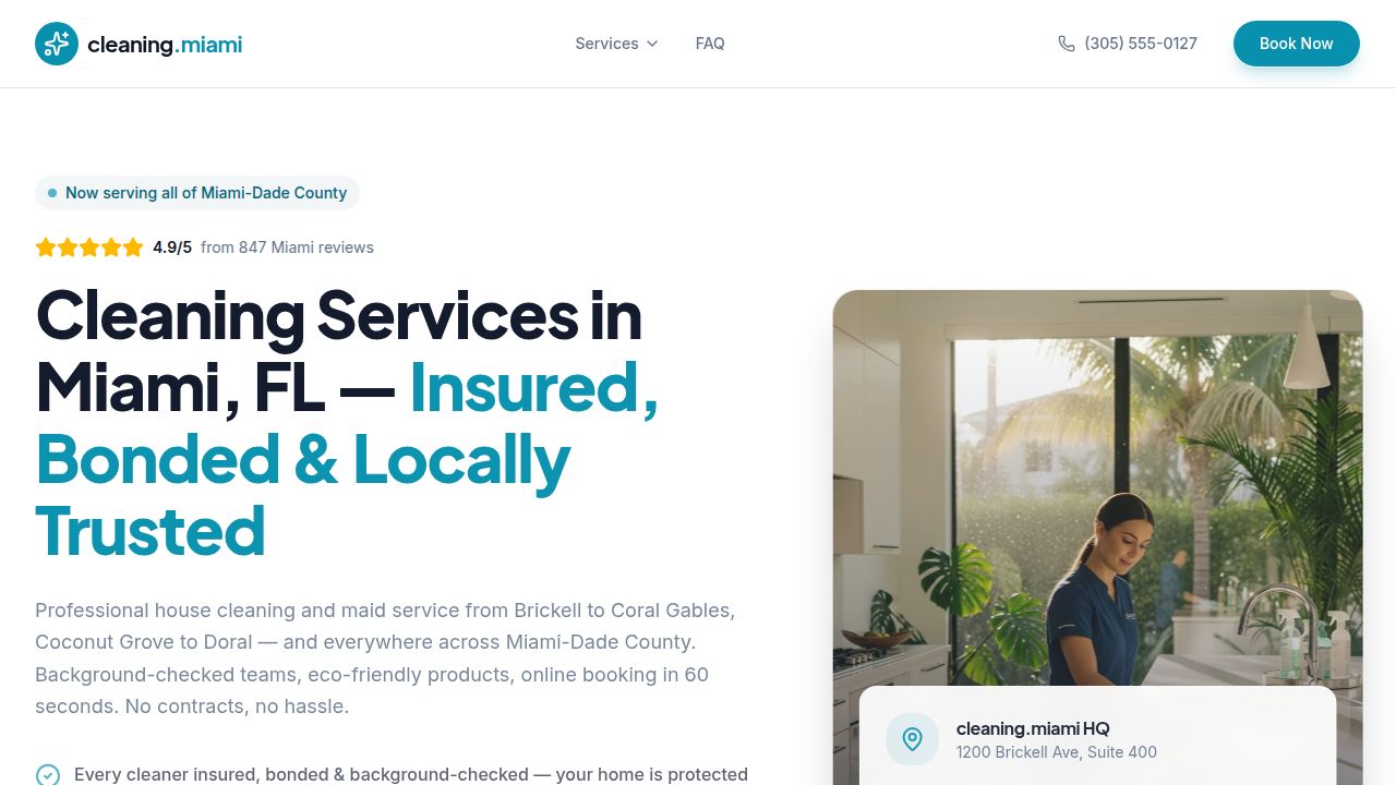 Cleaning.Miami - Cleaners in Miami